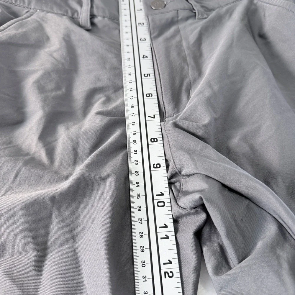 Adidas Golf Pants Mens 30x32 Gray Straight‎ Leg Performance Stretch